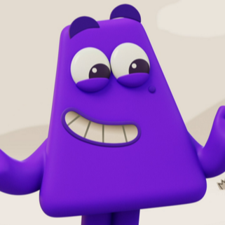 Purple (Colourblocks) AI voice