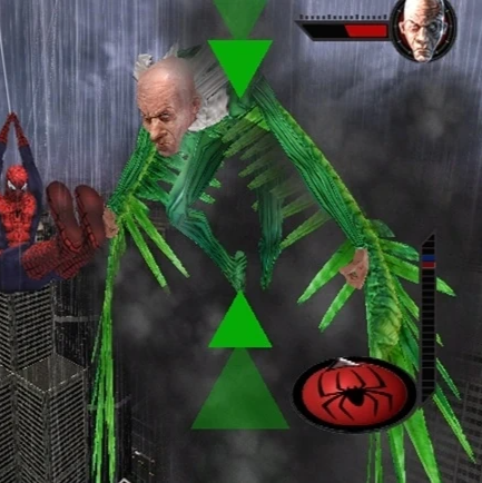 Vulture Spider-Man The Movie Game. AI voice