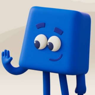 Blue (Colourblocks) AI voice