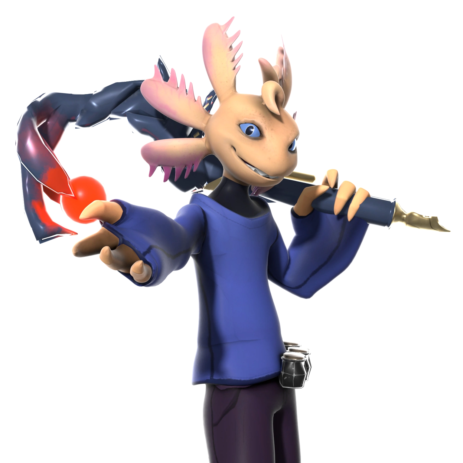 Axol (SMG4) AI voice
