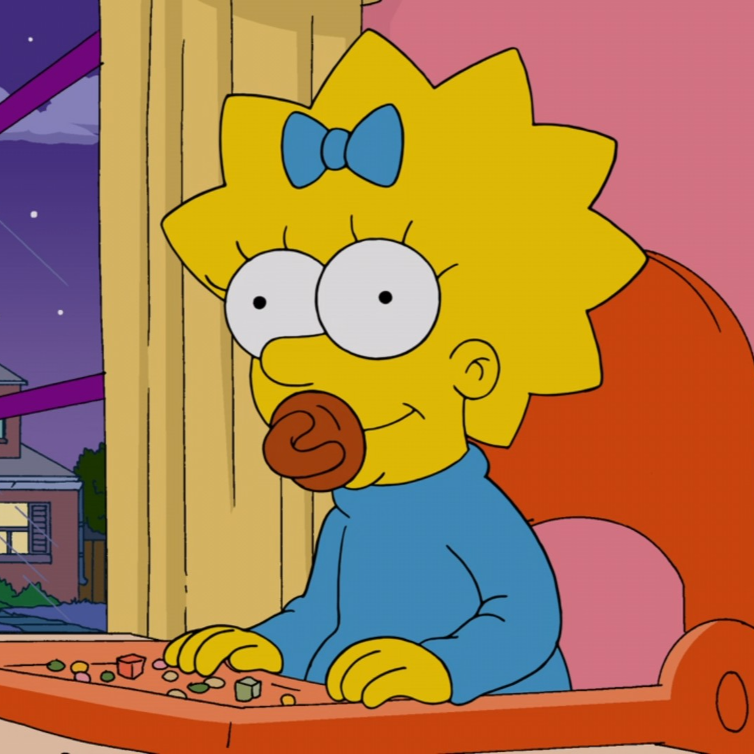 Maggie Simpson AI voice