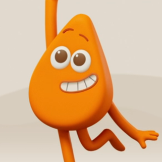 Orange (Colourblocks) AI voice